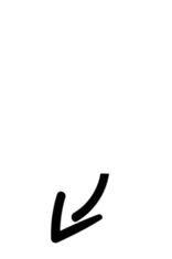 Image d'une flèche qui pointe vers le bas